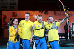 Сборная Украины выиграла чемпионат мира по стрельбе из лука в командном зачете