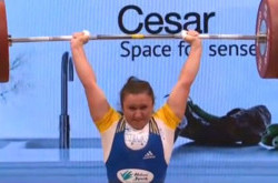 Надежда Миронюк - бронзовый призер ЧЕ по тяжелой атлетике