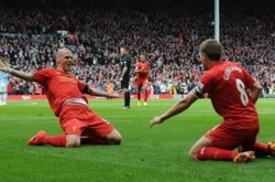 Англия. «Ливерпуль» победил «Манчестер Сити»