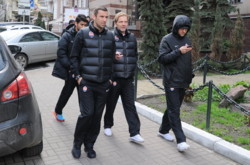 «Шахтер» во главе с Луческу прогулялся по Киеву