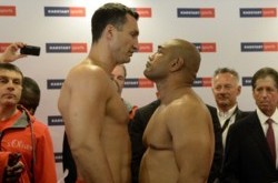 Владимира Кличко на взвешивании обозвали толстым