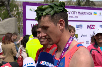Победителем Киевского марафона стал Дмитрий Пожевилов