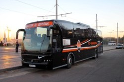 В Донецке сепаратисты напали на автобус «Шахтера»