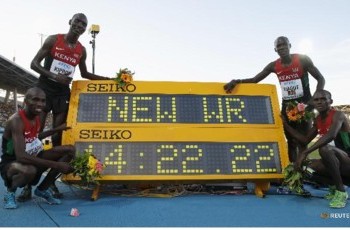 Сборная Кении установила второй мировой рекорд на IAAF World Relays
