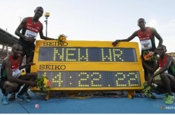 Сборная Кении установила второй мировой рекорд на IAAF World Relays