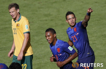 ЧМ-2014. Нидерланды в ярком матче побеждают Австралию