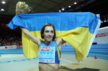 Ольга Саладуха призер командного чемпионата Европы в тройном прыжке