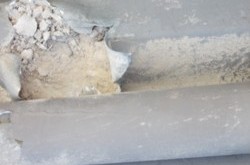 Луганский стадион «Авангард» после обстрела