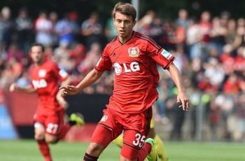 Юрченко дебютировал за «Байер» в Бундеслиге