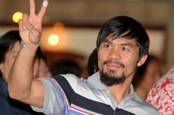 Пакьяо сломал нос украинскому боксеру