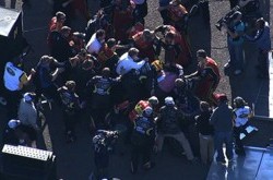 Гонка NASCAR закончилась дракой