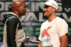 «Украинец» Хопкинс и россиянин Ковалев прошли процедуру взвешивания