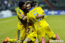 Хет-трик Ярмоленко приносит победу сборной Украины