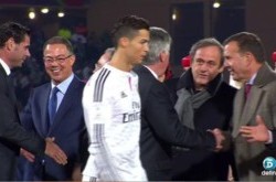 Скандал: Роналду после победы «Реала» не пожал руку Платини