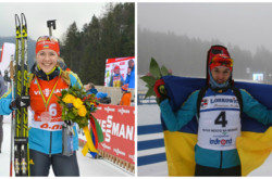Биатлон. Украина на пьедестале в первой гонке этапа в Чехии