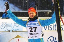 Биатлон. Семенов – третий на этапе Кубка мира