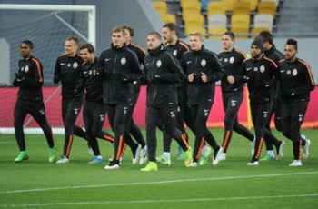 Футболисты «Шахтера» провели тренировку перед матчем с «Баварией»