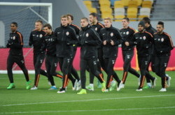 Футболисты «Шахтера» провели тренировку перед матчем с «Баварией»