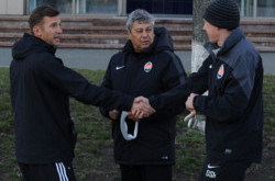 Шевченко заглянул на тренировку «Шахтера»