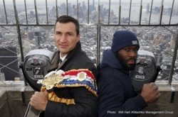 Первый день спаррингов в зале у Кличко закончился нокдауном