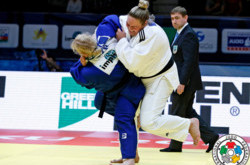 Украинская дзюдоистка завоевала золотую медаль в Азербайджане