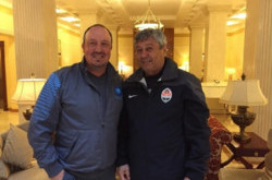 Бенитес перед «Днепром» встретился с Луческу.