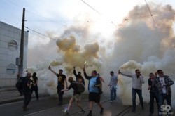 Милиция задержала 19 фанатов с битами после матча «Днепра»