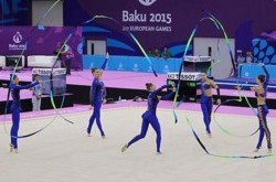 Баку-2015. Украинские «художницы» завоевали серебро и бронзу в групповых упраженениях