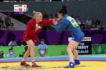 Баку-2015. Украина берет первую медаль в самбо