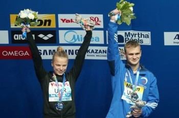 Украинский дуэт стал серебряным призером чемпионата мира по водным видам спорта