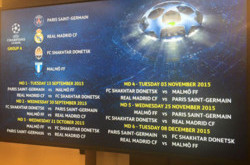 Календарь «Динамо» и «Шахтера» в Лиге чемпионов