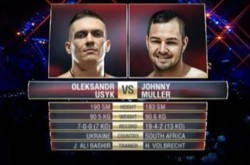 Усик в третьем раунде нокаутировал Мюллера