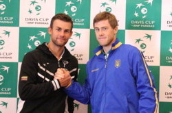 Кубок Дэвиса. Литва — Украина 1:1