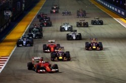 Формула-1. ГП Сингапура. Победа Феттеля, сход Хэмилтона