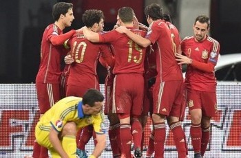 Евро-2016. Украина уступает Испании и отправляется в плей-офф