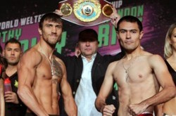 Состоялась официальная процедура взвешивания перед боем Ломаченко – Коасича