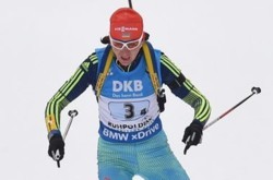 Елена Пидгрушная финишировала седьмой в гонке преследования на Кубке мира