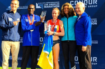 Украинка одержала победу на престижном Лос-Анджелесском марафоне