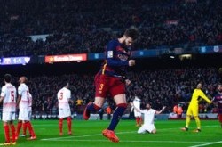 «Барселона» переиграла «Севилью», Коноплянка вышел на поле во втором тайме