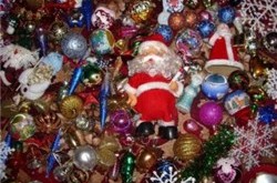 В Киеве открылась выставка ёлочных украшений