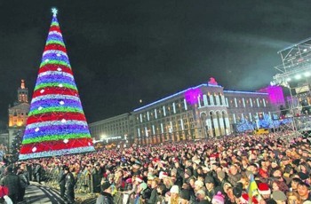 Новый год на Майдане: такого еще не было!