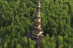 Удивительная 12-этажная башня в Аляске