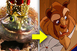 Жаба превращается... в принца Disney