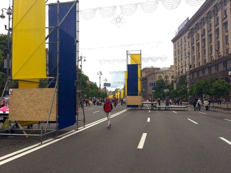 На Хрещатику з дитячих малюнків складуть карту України