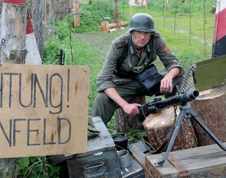 Військові табори часів Другої світової війни відтворили у Києві