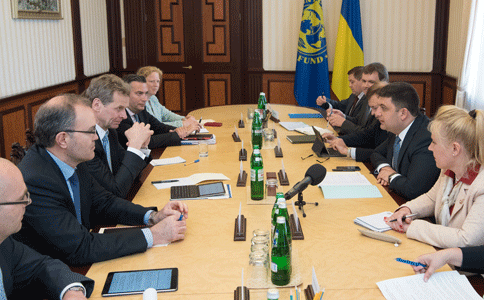 Гройсман обговорив з представниками МВФ питання подальшої співпраці