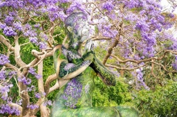 Живописные пейзажи на обнаженных телах в фотопроекте «I Paint People into the World»