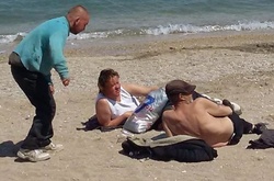 «Турист попер!». Кримчанка виклала фото окупованих пляжів