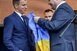 У Києві провели збірну України на Євро-2016