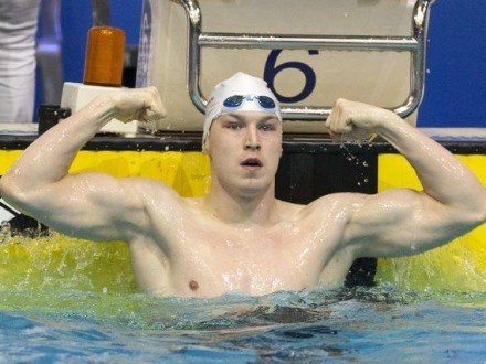 Український плавець виборов “срібло” на чемпіонаті Європи